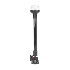 Bt6244 Ozark Trail Marine White Fold Down All-around Boat Pole Light Model