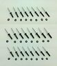 P20004-02x3sets Not Available Pc Black Aluminum Tri Grip Rivets 726549806933