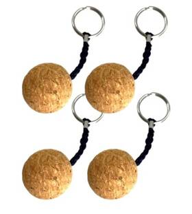 Pactrade Marine 726549813627 Boat Pontoon Kayak Buoyant Brown Cork Wooden Small
