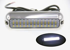 P00302wh Pactrade Marine Cool White Led Underwater Light With S.s 316 Trim Ring 416 Lm