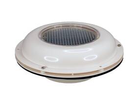 P13024 Pactrade Marine Boat Solar Powered 8.5 White Ventilator Odm
