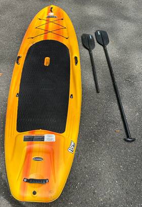Faa10p109 Pelican Kayak Flow 106x Sup Stand Up Paddleboard 10ft6 Inch Local Pickup Only