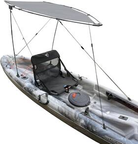 Ps3053-00  Pelican Kayak Canopy - Water Resistant Upf 20 Sun Protection Fits On Most Kayaks