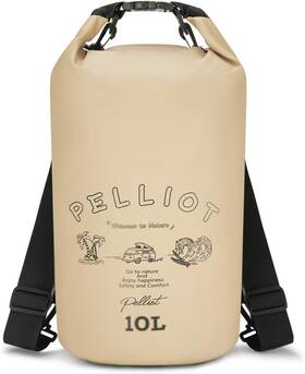 16404442200700 Pelliot 10l Waterproof Dry Bag Portable Lightweight Kayak Storage With Shoulder Strap