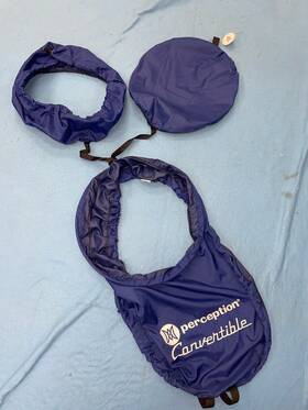 000012 Perception Convertible Kayak Cockpit Cover/sprayskirt