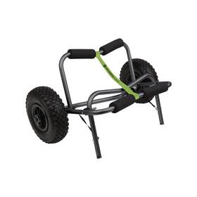 8080012 Perception Kayaks Ayaks Large Kayak Cart With Foam Wheels For Use On Sand/pavement Black