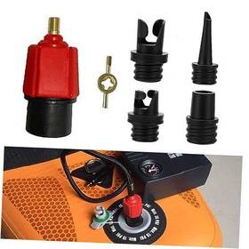 S0003 Phs-home Inflatable Sup Pump Adaptor Compressor Paddle Board Adapter Red