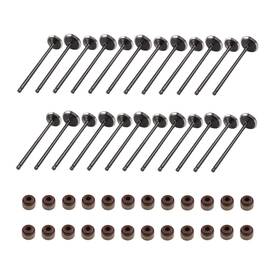 Pilixiao 607615327272 Intake Exhaust Valves And Seals Compatible With Honda Accord Crosstour Odyssey