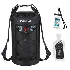 Bg004-a-40 Piscifun Dry Bag Waterproof Floating Backpack 40l With Phone Case