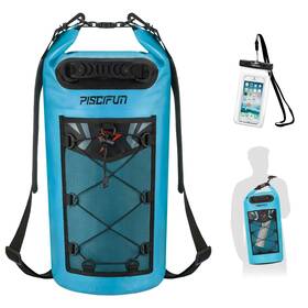 Bg004-c-40 Piscifun Dry Bag Waterproof Floating Backpack 40l With Phone Case