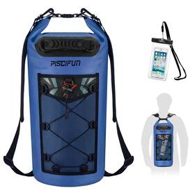 Bg004-d-30 Piscifun Dry Bag Waterproof Floating Backpack 30l With Phone Case