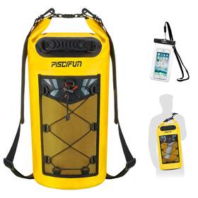 Bg004-e-40 Piscifun Dry Bag Waterproof Floating Backpack 40l With Phone Case