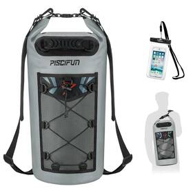 Bg004-h-40 Piscifun Dry Bag Waterproof Floating Backpack 40l With Phone Case