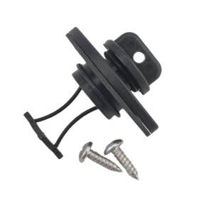 Piumeif 679671859103 Boat Drain Plug Kit With Gasket And Screws For Canoe Kayak - Fits 1 Inch Hol