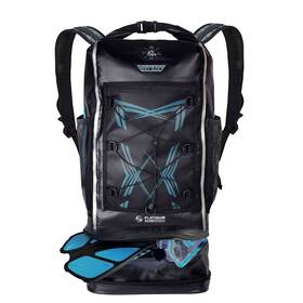 000-3202-blue-dry-bag Platinum Sun Dry Bag Backpack Waterproof 40l Heavy Duty Roll-top Beach With Compartmen