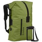 Prem55green Earth Pak Waterproof Backpack Heavy Duty Closure With 650327349339