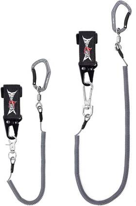 Pro.com 313020039012 M4 Fishing Lanyard Pole Tether Kayak Paddle Leash Heavy Duty Retracta