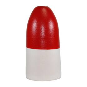 Fl-511rw Promar Poly Plastic Float - 5 Inch X 11 Red And White-dana