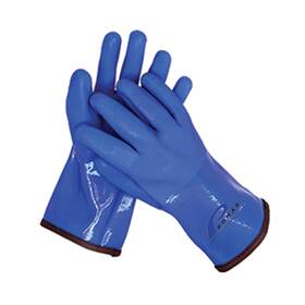 Gl-400b-xl Promar Insulated Progrip Gloves - Blue X-large-dana