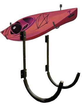 Rk-kywr-1p Protek Pair Of Kayak Canoe Sup Surf Snow Board Wall Mount Rack Storage Hook Hanger