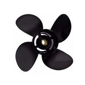 Pwcman 738082033905 Outboard Propeller For Suzuki Motor 15 Teeth Spline 4-blade Right