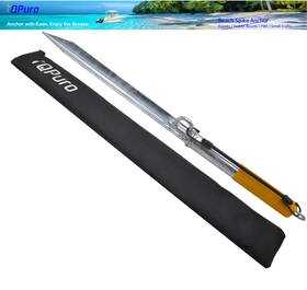 Ka024001 Qpuro Beach Sand Spike Anchor Slide Shore For Boats And Small