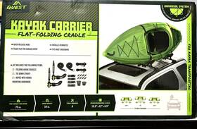Pad00261 Quest New Flat Folding Cradle Kayak Carrier
