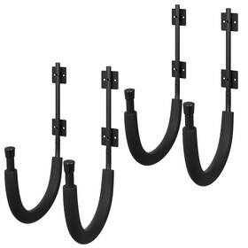 Rad Sportz 196593836260 2-pack Of Kayak Storage Hook Sets - Wall Mount Hangers With 100lb Capacity