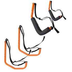 Rad Sportz 196593837069 Set Of 2 Kayak Storage Systems Wall Mount Hooks With 125lbs Capacity Each F