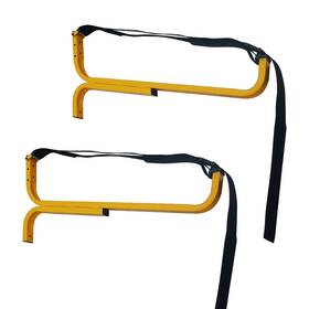 1232 Rad Sportz 819732020831 Canoe Hanger Kayak Rack And Stand-up Paddle Board Holder Yellow