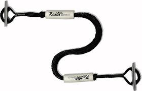 Rsbdl4-2pk-blk Rainier Supply Co Bungee Dock Line - 2 Pack Docklines Perfect For Boat Pwc Jet Ski Kay