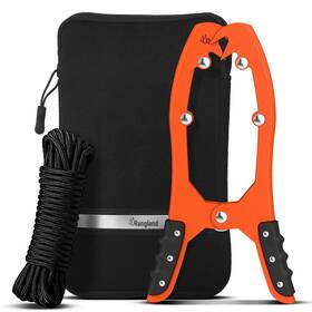 Rangland 840075659402 Original Baxjaw Kayak Anchor Clamp Grip Wide 5.25 Inch Self Locking Tension Jaw With