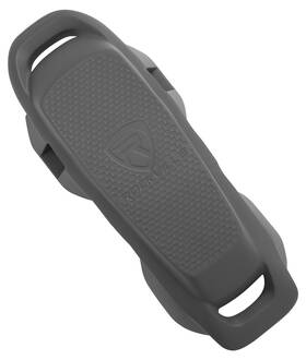 Rockville 810095687266 Atlas Foam Fender Grey 22 Inch X9 Boat Bumper No-knot Quick Height Adjust