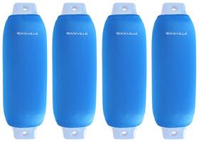 C8527bl Rockville 4 8.5 Inch X27 Blue Fender Covers Stretchy Uv/abrasion Resistant