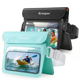 Ipx8 Rynapac 607611729506 2 Pack Waterproof Fanny For Woman Man Swimming Dry Belt Bag Passp