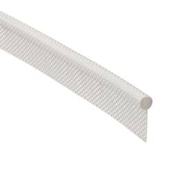 Samou-010 Samou 3 Metres Awning Rail Piping 8mm Double Flap Length Only White