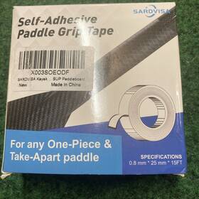 Sardvisa 313085911957 Kayak Paddle Grip Tape Easy To Install Soft Silicone Material