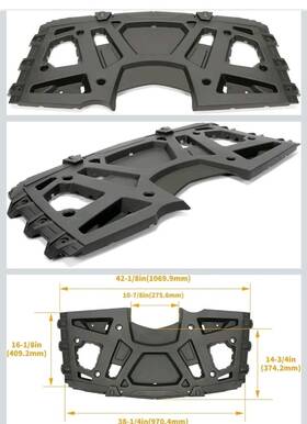 Zp-yj-030503-115 Sautvs Front Rack For Polaris Sportsman Xp 850 1000 550 2009-2016 Util