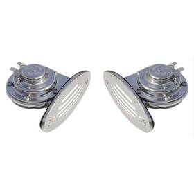 7279757 Schmitt & Ongaro Marine 10055b And Products Mini Dual Drop-in Horn With Ss