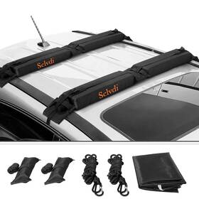 Srrk01 Sclvdi Car Roof Top Rack Pads Soft Cross Bars For Kayak Canoe Surfboard Paddleboard