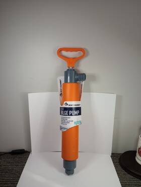 125951 Sea To Summit Hand Bilge Pump For Kayaks-canoes Orange Floating Floats New