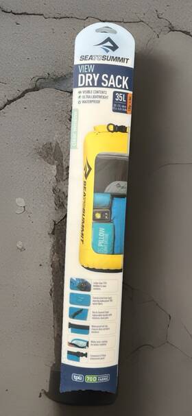 Sea To Summit 327868103638 Lightweight Dry Sack 35l Yellow Brand New Bag