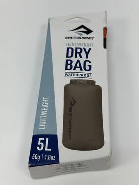 Sea To Summit 327868149537 5l Lightweight Dry Bag Multi-purpose Storage Beluga Grey