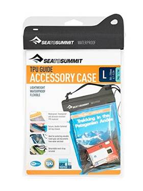 381-19 Sea To Summit Waterproof Tpu Accessory Case Small 5 X 4 Inches Black