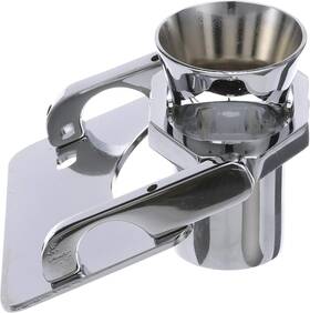 50-89181 Seachoice Flat Chair Rod Gimbal Fits Under To Provide 4-way Swivel Chrom