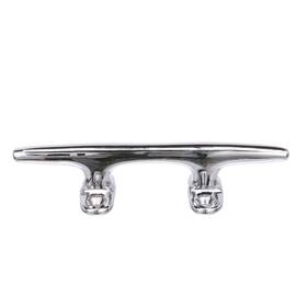 Seachoice 719249303116 Hollow Base Yacht Cleat Chrome-plated Cast Brass 6-1/2 Inch Long