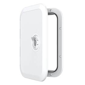 E27037501 Seaflo Marine Boat Deck Access Hatch White 270mm X 375mm