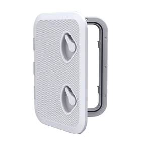 Sfre1-315-440-01 Seaflo Marine Deck Access Hatch And Lid - 17.3 Inch X 12.4 White