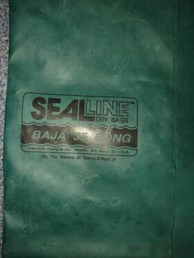 Baja-35l Sealline Seal Line Dry Bag Baja 35 Long -green