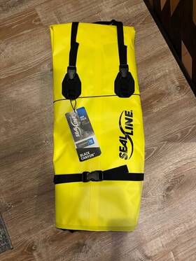 Seqa36a Sealline Black Canyon Dry Pack 115l Yellow Backpack Waterproof New